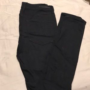 Express high-rise jean leggings